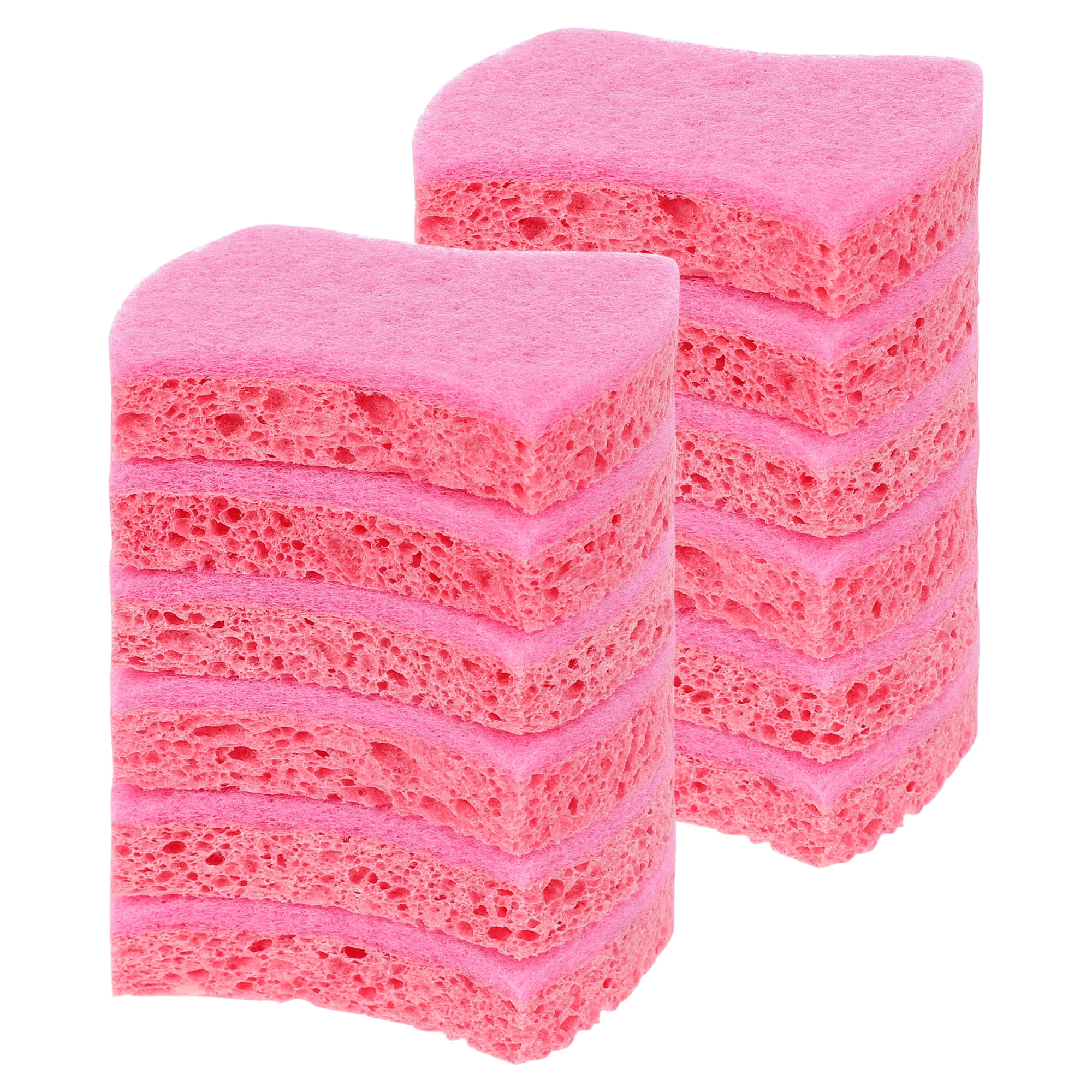 Sponge Side REGALWOVEN Kitchen Non-Scratch Sponges, Dual Side Sponges for Washing ...