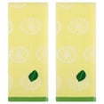 thumbnail image 1 of REGALWOVEN Lemon Fruit Pattern Hand Towels for Bathroom, Soft Absorbent Cotton Towel, 13 x 29 Inch Decorative Hand Towel Set Yellow 2-Piece, 1 of 5