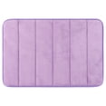 thumbnail image 1 of REGALWOVEN Memory Foam Bath Mat Soft Absorbent Bathroom Rug Purple 16' x 24', 1 of 6