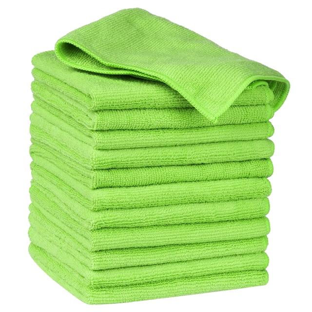 Green Window Rags RegalWoven Microfiber Cloths - Grocery store surface wipes - Walmart ...