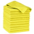 thumbnail image 1 of REGALWOVEN Microfiber Cleaning Cloths, 12 Pack Cleaning Rags for Household Yellow 12' x 12', 1 of 7