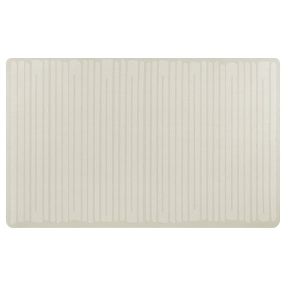 REGALWOVEN Modern Soft Comfort Kitchen Rug Absorbent Non Slip Kitchen Mat Washable Mats for Floor White 24" x 36"