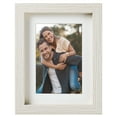 thumbnail image 1 of REGALWOVEN Picture Frame, Rustic Texture Frame Distressed Farmhouse Photo Frames for Table Top or Wall Mounting Beige 5x7, 1 of 6