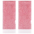 thumbnail image 1 of REGALWOVEN Solid Hand Towels, Soft Absorbent Decorative Hand Towel Set for Bath, Kitchen 13 x 29 Inch Pink 2-Piece, 1 of 4