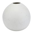 thumbnail image 1 of REGALWOVEN Tiny Ceramic Bud Vase, Small Decorative Flower Vase with Narrow Opening, Matte Mini Round Vase for Desk, Shelf Beige 3"L x 3"W x 3.3"H, 1 of 7