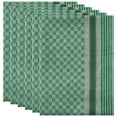 thumbnail image 1 of REGALWOVEN Waffle Weave Kitchen Dish Cloths 6Pcs Cotton Kitchen Towels Green 15"x25", 1 of 6
