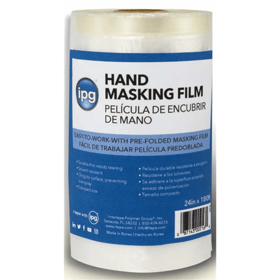 Intertape Polymer Group HMF .47 mil Printed HDPE Masking Film