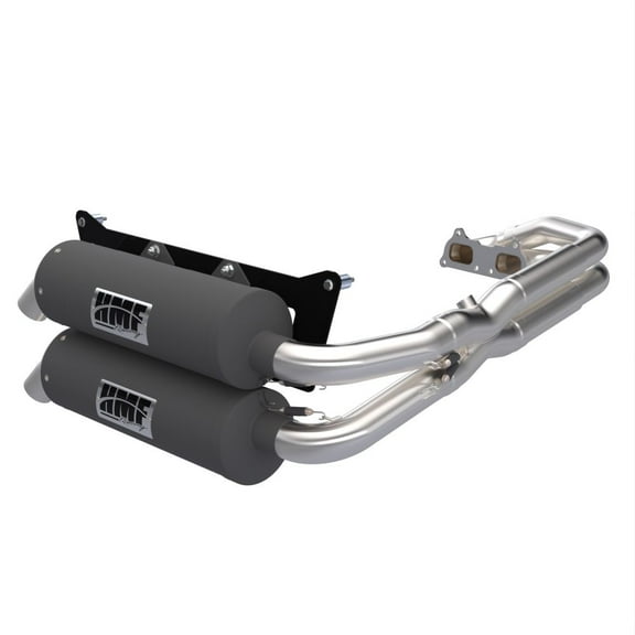 HMF Muffler Polaris RZR XP/4 1000 24-25 Gun Metal Titan-QS Dual Full System Exhaust