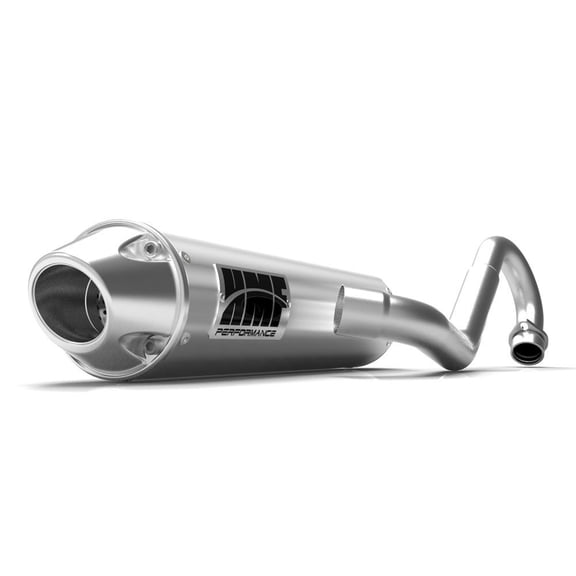 HMF Performance Full System Brushed w/Polish Cap Exhaust Yamaha Raptor 700 15-17
