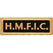 HMFIC Yellow Patch, Biker Club Rank Patches