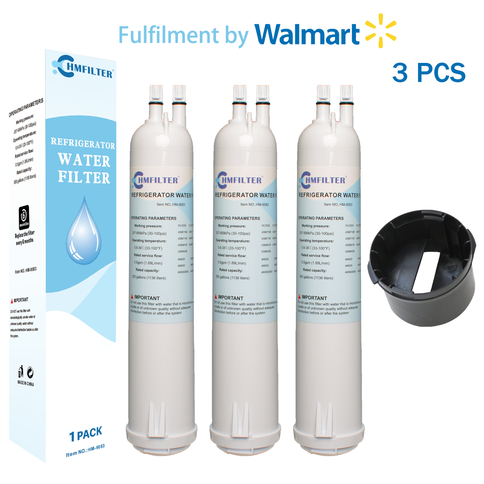 HMFILTER 9083 Water Filter Compatible with 9083 469083 and EDR3RXD1