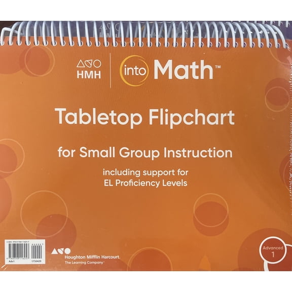 HMH Into Math: Tabletop Flipchart for Small Group Instruction Advanced 1