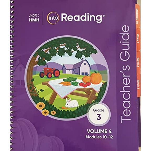 Pre-Owned HMH Into Reading, Grade 3, Volume 4, Modules 10-12, Teacher's Guide, c 2020, 9780358461944, 0358461944, 9780358461944, 0358461944, Paperback,