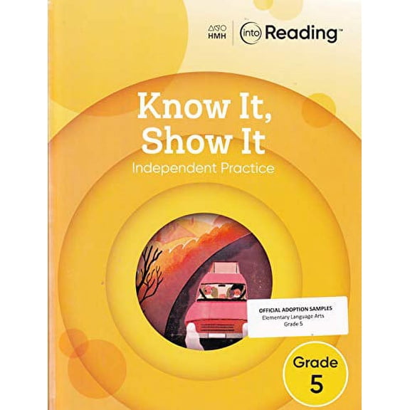HMH: Into Reading - Know It, Show It (Independent Practice Workbook) Grade 5 132845326X 9781328453266 - New