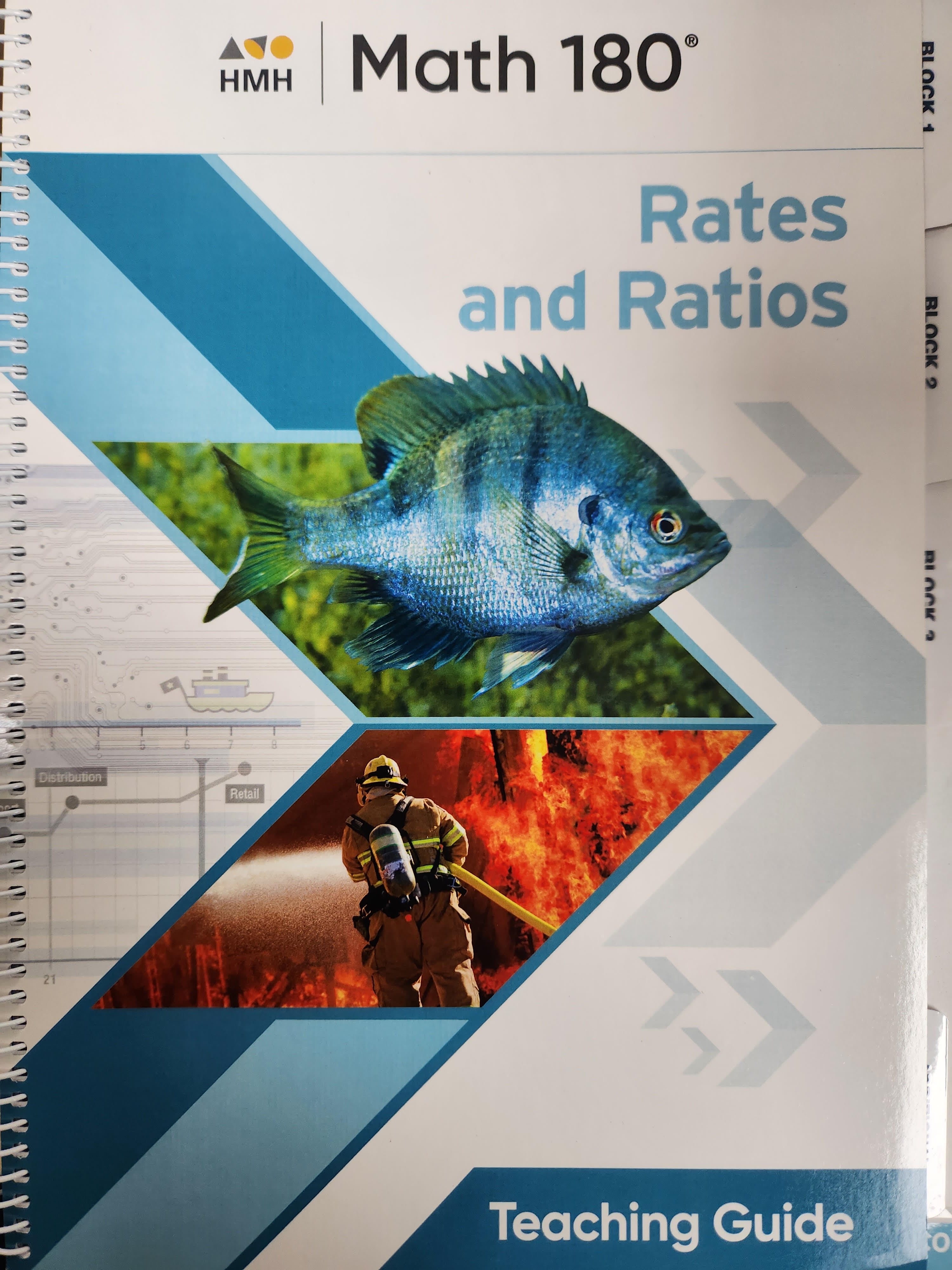 HMH Math 180, Rates and Ratios, Teaching Guide, c. 2022, 9780358610175 ...
