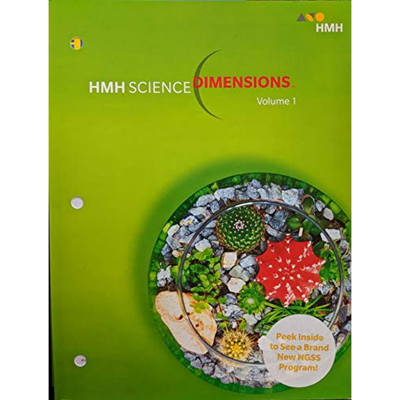Pre-Owned HMH Science Dimensions Volume 1, Grade 5 Units 1-4, c. 2018, 9781328905420, 132890542X Paperback