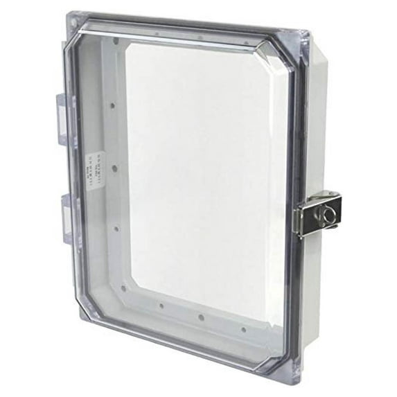 HMI Cover Kit AMHMI108CCL - Clear Hinged Protection Cover with Lockable ...