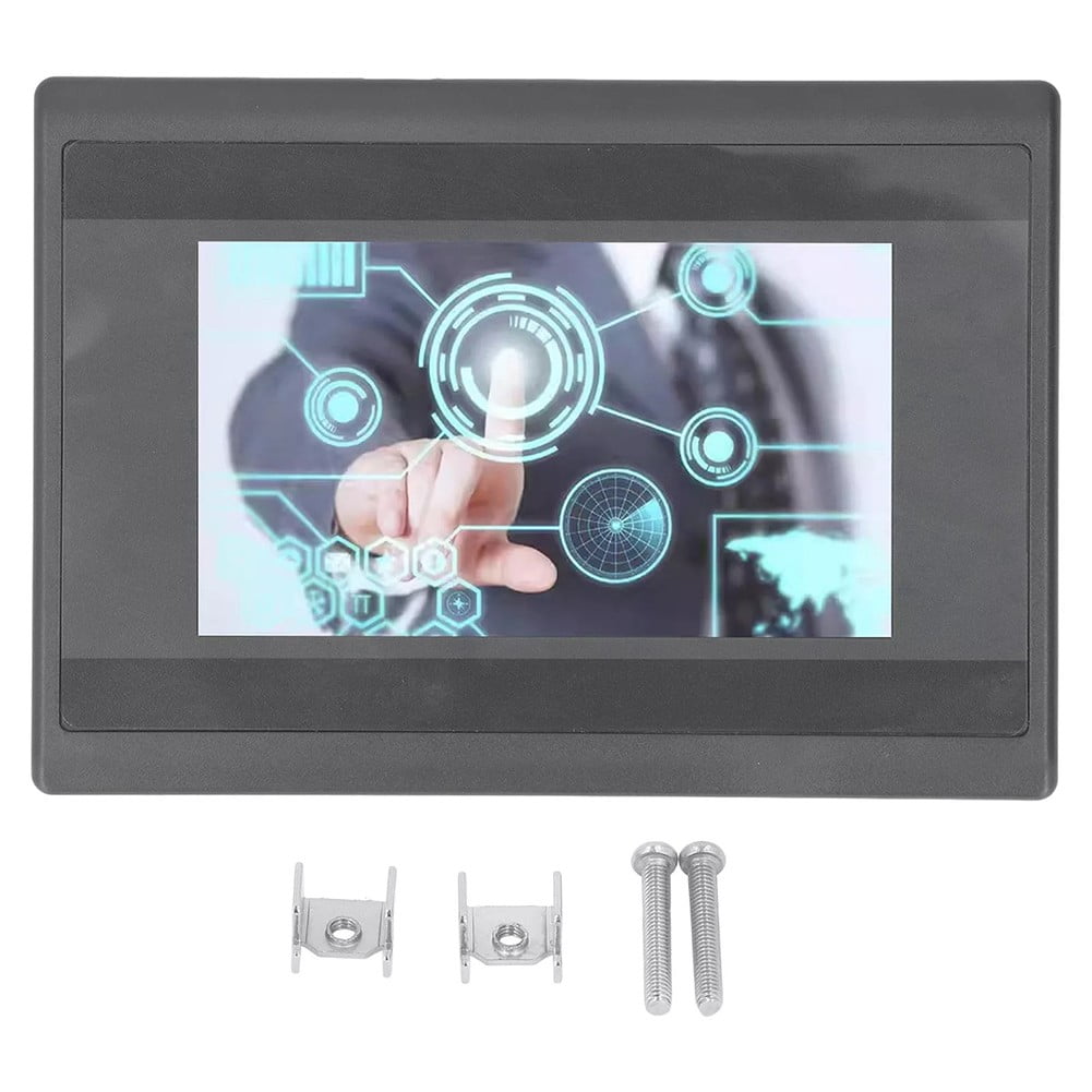 Hmi Touch Screen In Tft Lcd Plc Control Screen In Out Dc V Relay Output Walmart Com