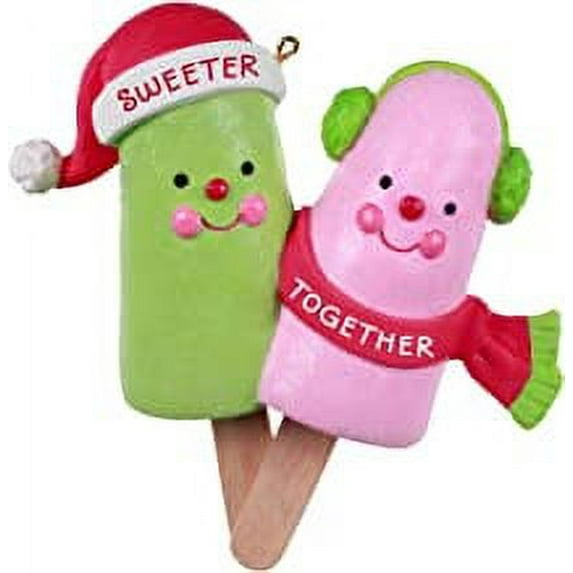 HMK Sweeter Together Popsicle Couple Ornament