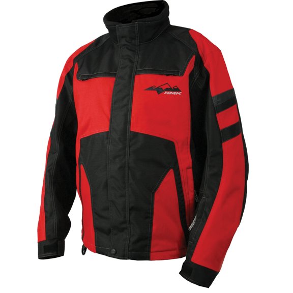 Hmk Voyager Jacket (Medium, Black/Red)