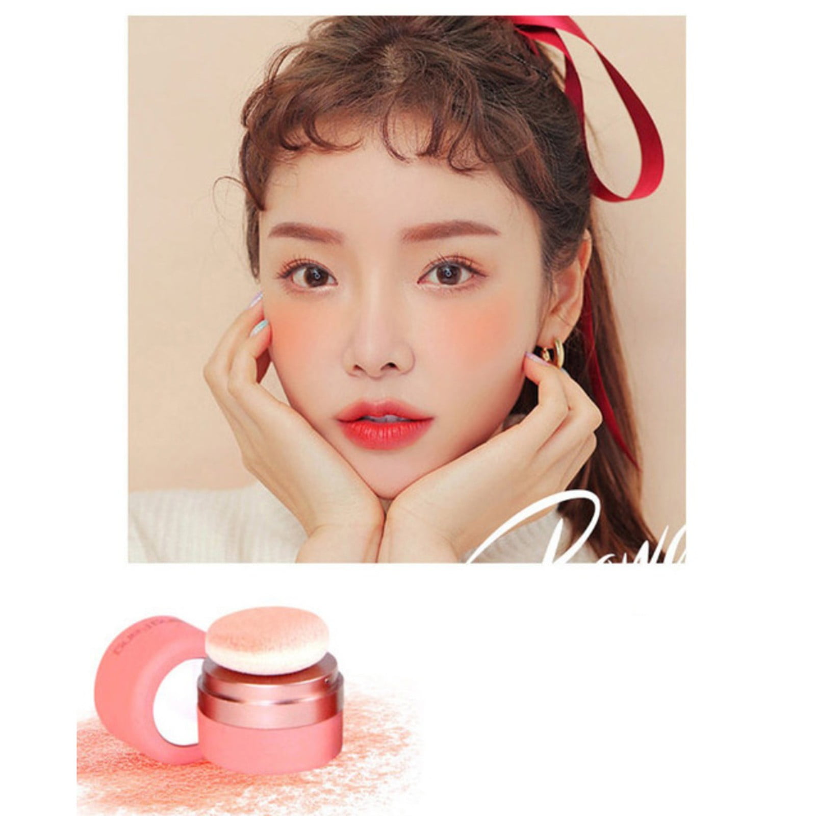 HML Three Modification Is Not Easy To Dizzy Girl Peach Red Delicate ...