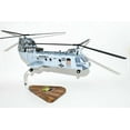 thumbnail image 1 of HMM-262 Flying Tigers CH-46 model, 1/38 (14") Scale, Mahogany, Phrog, 1 of 7