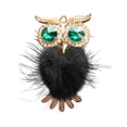 HMOONORY 1 Pc Diamond Owl Car Air Freshener Clip Scent Aroma Car