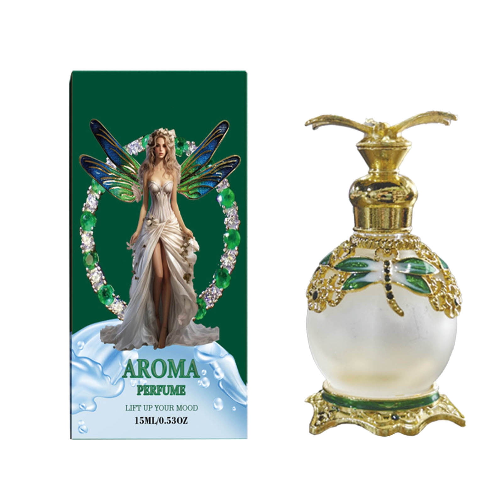 HMOONORY 15Ml Perfume for Women Perfume Halal Dubai Oil Fragrance Long Lasting Vintage Exquisite