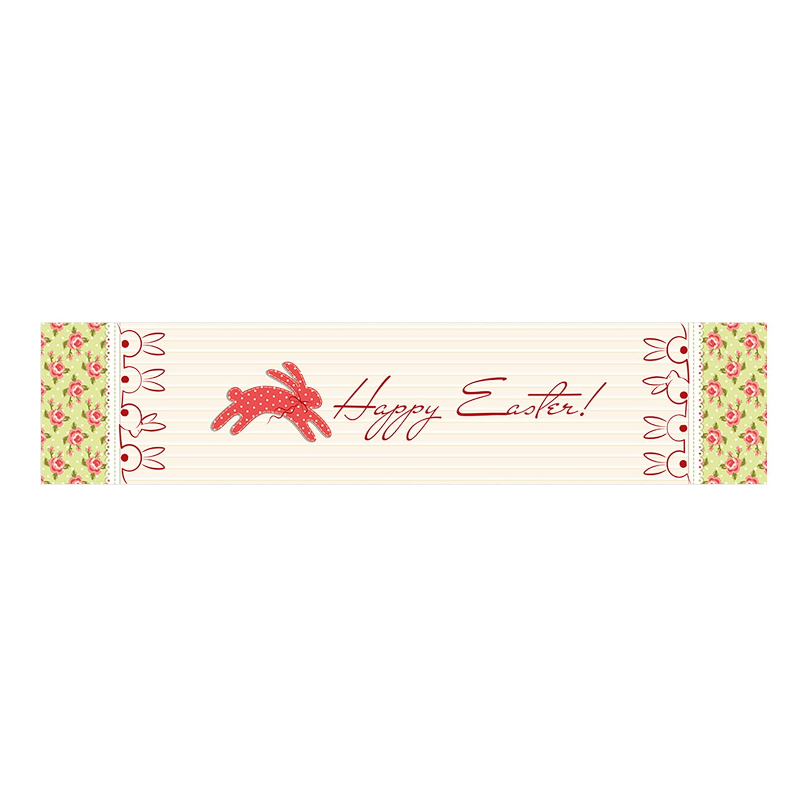 HMOONORY 2024 Easter Tablecloth Flags Festive Ambience Decorations Hand