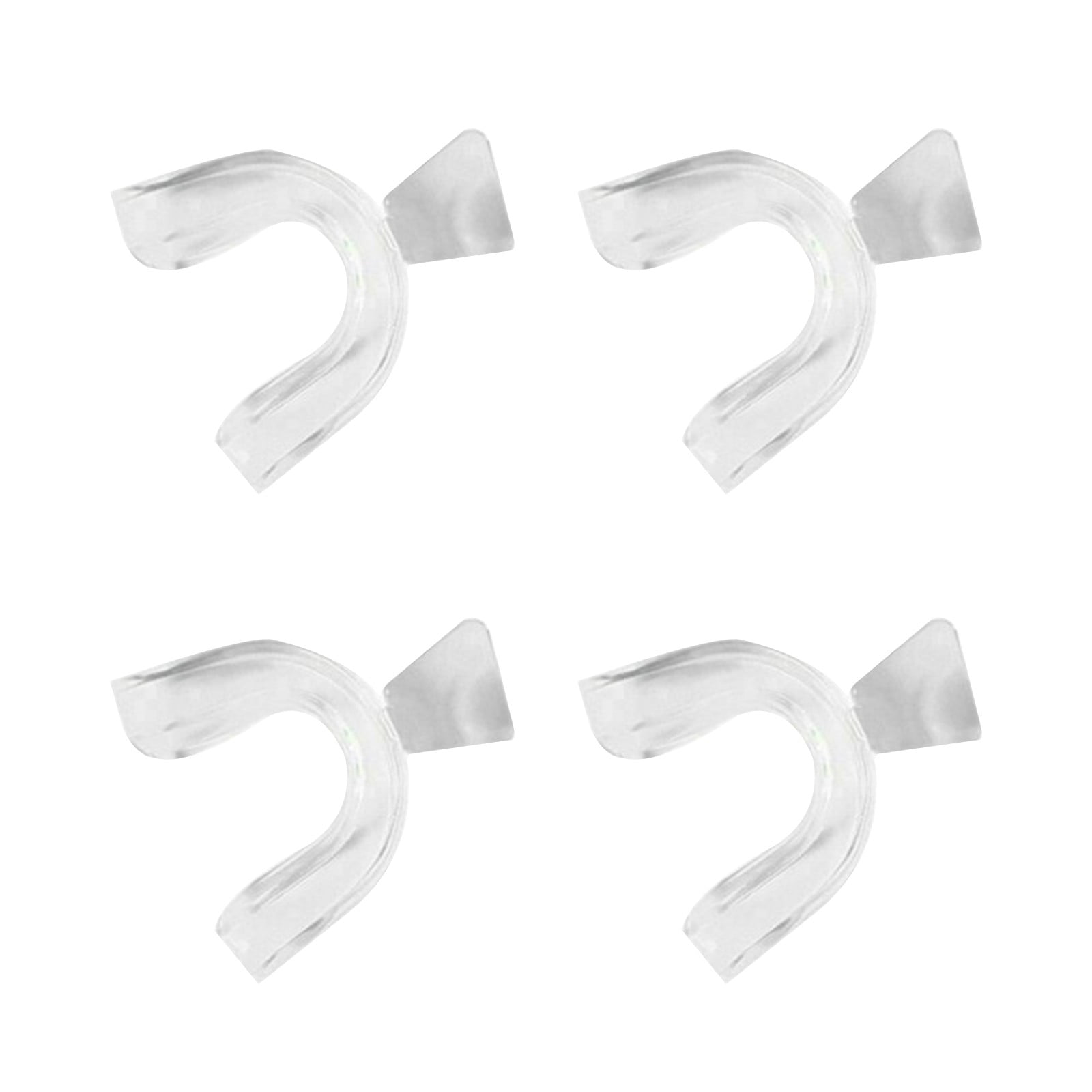 HMOONORY 4Pcs Night Mouth Guard Gum Shield for Bruxism Teeth Protector ...