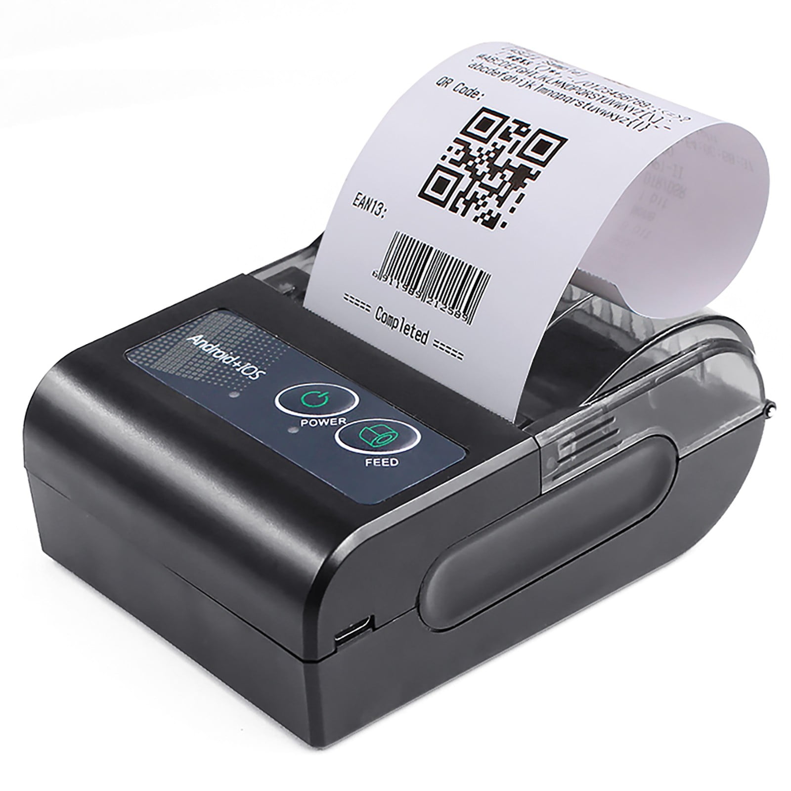 HMOONORY 58Hb5 Thermal Printer Portable 58Mm Bluetooth Receipt Machine ...