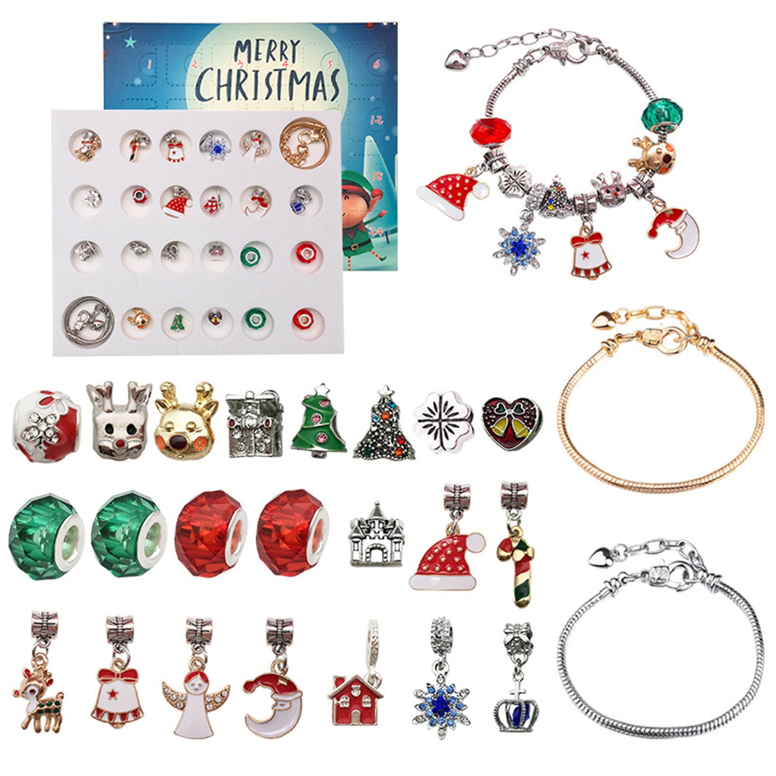 HMOONORY Calendar 20242025 Advent Calendar 2025 Open 24 Ornaments