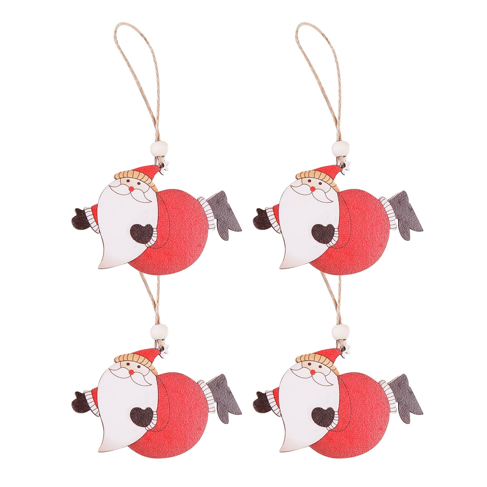 HMOONORY Fall Decorations for Home 4Pcs Christmas Tree Decoration