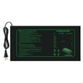 HMOONORY Green Heating Mat for Seedling Tray & Greenhouse Heating Pad