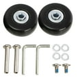 HMOONORY Replacement Wheels for Suitcase Rubber Wheels Replacement