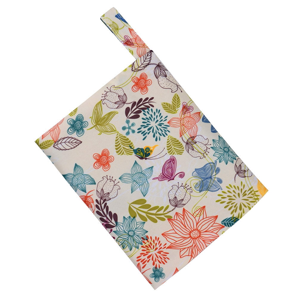 HMOONORY Reusable Washable Wet Bag for Sanitary Pad Menstrual Sanitary