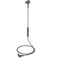 HMOONORY Wired Stereo to Mono In Ear Individual Earbud with Mic. One