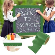 HMPEAIIY 10M Bulletin Border Trim Chalkboard Border Paper Roll School Classroom Wall Mini Photo Lighting Food Camera Stand with Light