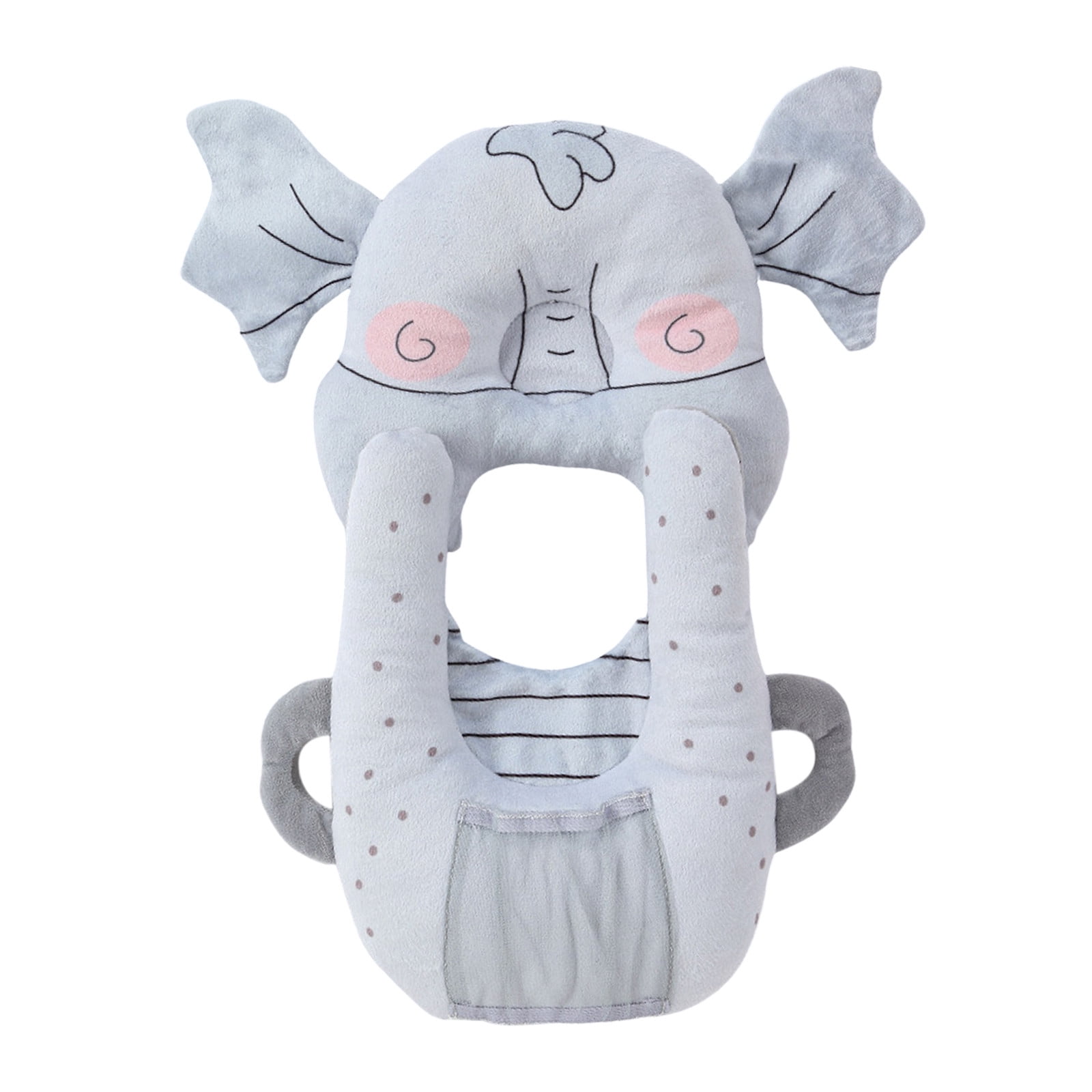 Baby Bottle Holder Pillow - Self-Feeding Support For Infants, Adjustable, Gray