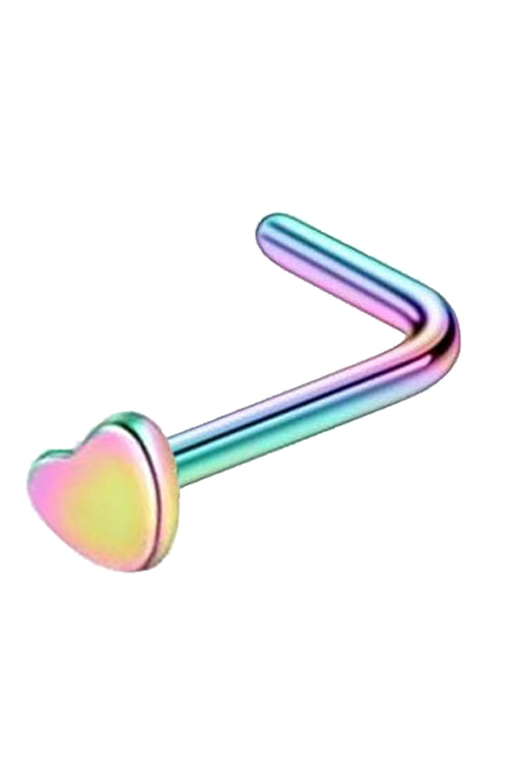 Bend It Yourself Nose Stud Ring Stick on Nose Piercing 22g Ring Glow in The Dark Nose Rings Nose Rings 14 Gauge Nose Stud 20 Nose Ring Nose Piercings Set 14g Nose Stud Initial Nose