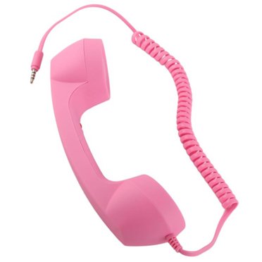 Cell Phone Handset USB C Radiation Proof Vintage Phone Handset With 3.5