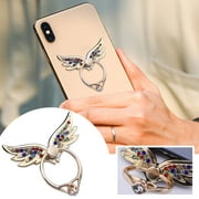 HMPEAIIY Cell Phone Ring Holder Metal Finger Grip Finger Kickstand 360  Rotation Universal Finger Ring Phone Grip Compatible With All Smartphone Charging Station for Phone And Watch Adjustable Phone