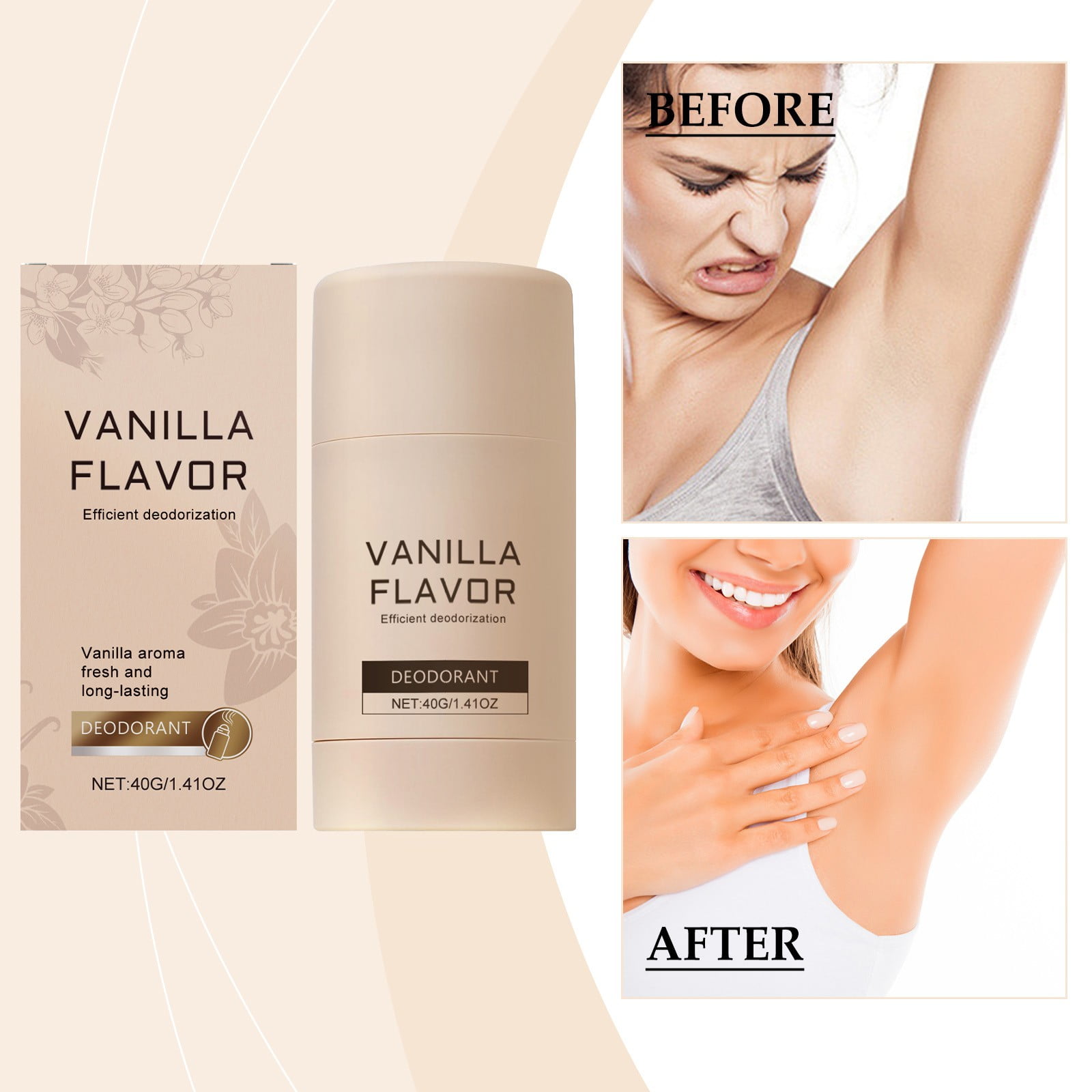 HMPEAIIY Refreshing Spray Flower Scented Body Stick Head Strip Nose ...