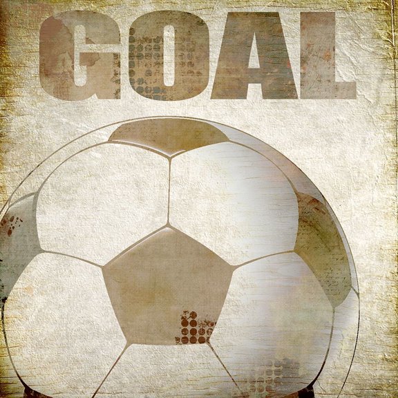 Goal Poster Print by Allen Kimberly