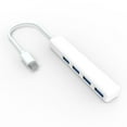 HMPEAIIY TypeC Hub 4Port Data Hub Splitter With 5V Micro USB Power