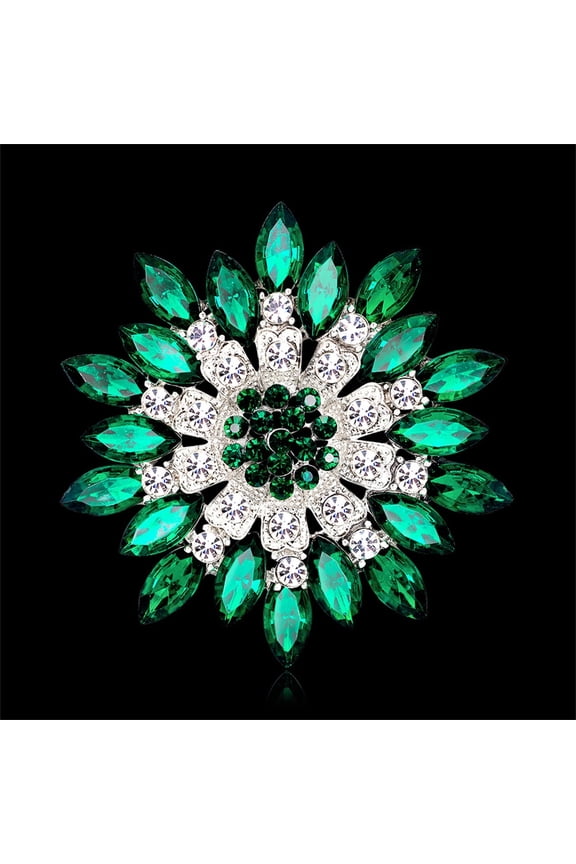 Wooden Sweater Pin Clothes Clip Brooch Rhinestone Button Sweater Clips for Cardigans Decorative Pin Brooch for Men Suit Sweater Clasp Women's Brooches & Sweater Shawl Clips Rhinestones