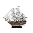 thumbnail image 1 of HMS Beagle 20" - Decorative Wooden Tall Ship - Model Boat - Ship Model, 1 of 2