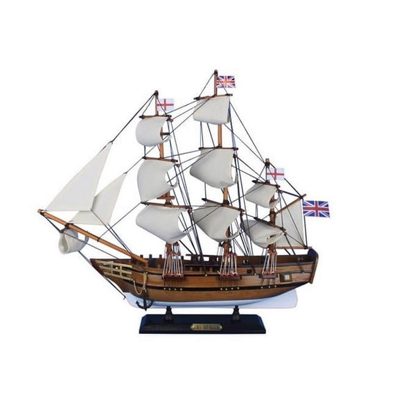 HMS Beagle 20" - Decorative Wooden Tall Ship - Model Boat - Ship Model