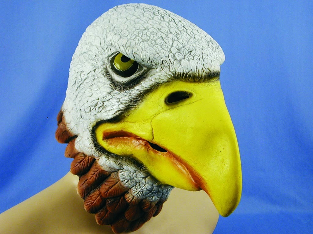 White Eagle Adult Costume Mask - Walmart Business Supplies, image size:1024x768