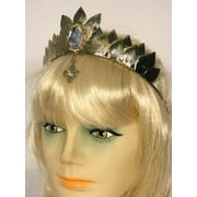 HMS Oz Witch Metal Costume Crown Adult: Gold-One Size